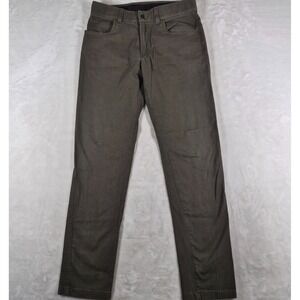 Origin Maine Pants Men's 32x34 Brown Straight Durable Stretch Work Made In USA